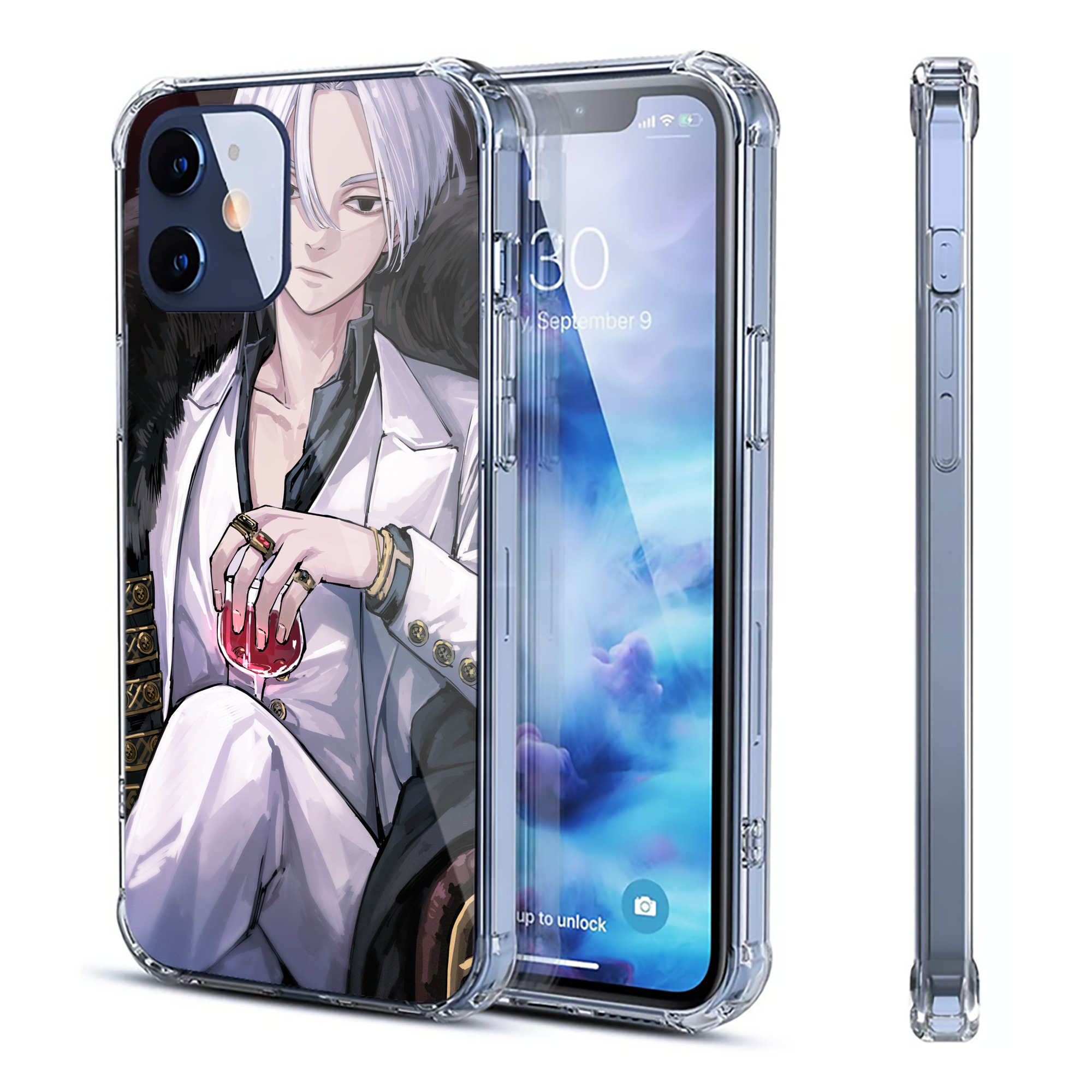 （画像用） 東京リベンジャーズ Tokyo Revengers 【iPhone 12シリーズ対応】透明スマホケース（クリアソフトケース）